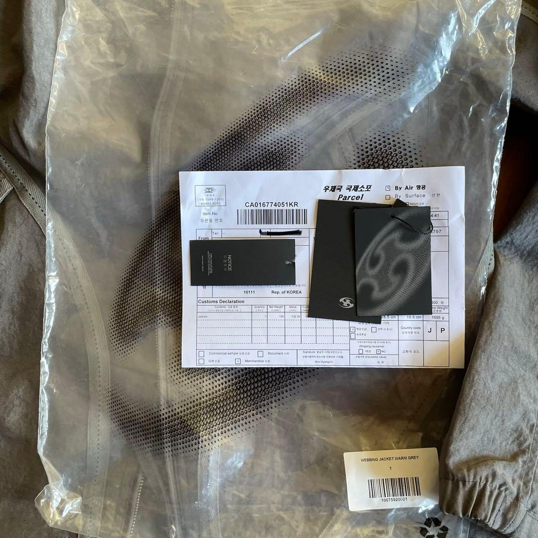 ⭐︎美品　sansangear WEBBING JACKET