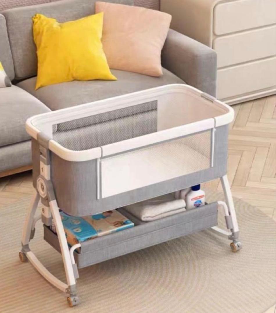 ベビーベッド 添い寝 ミニ 持ち運び ゆりかご 蚊帳ベット インベット セット