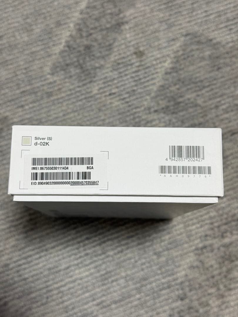 docomo dtab Compact d-02K シルバー 32GB