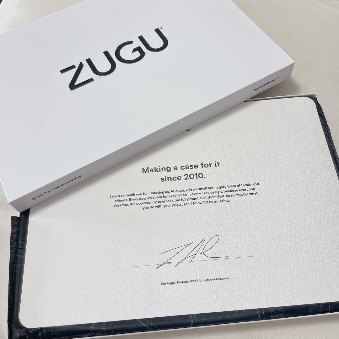 ZUGU iPadケース第9/8/7世代10.2インチ　カバー　ローズピンク