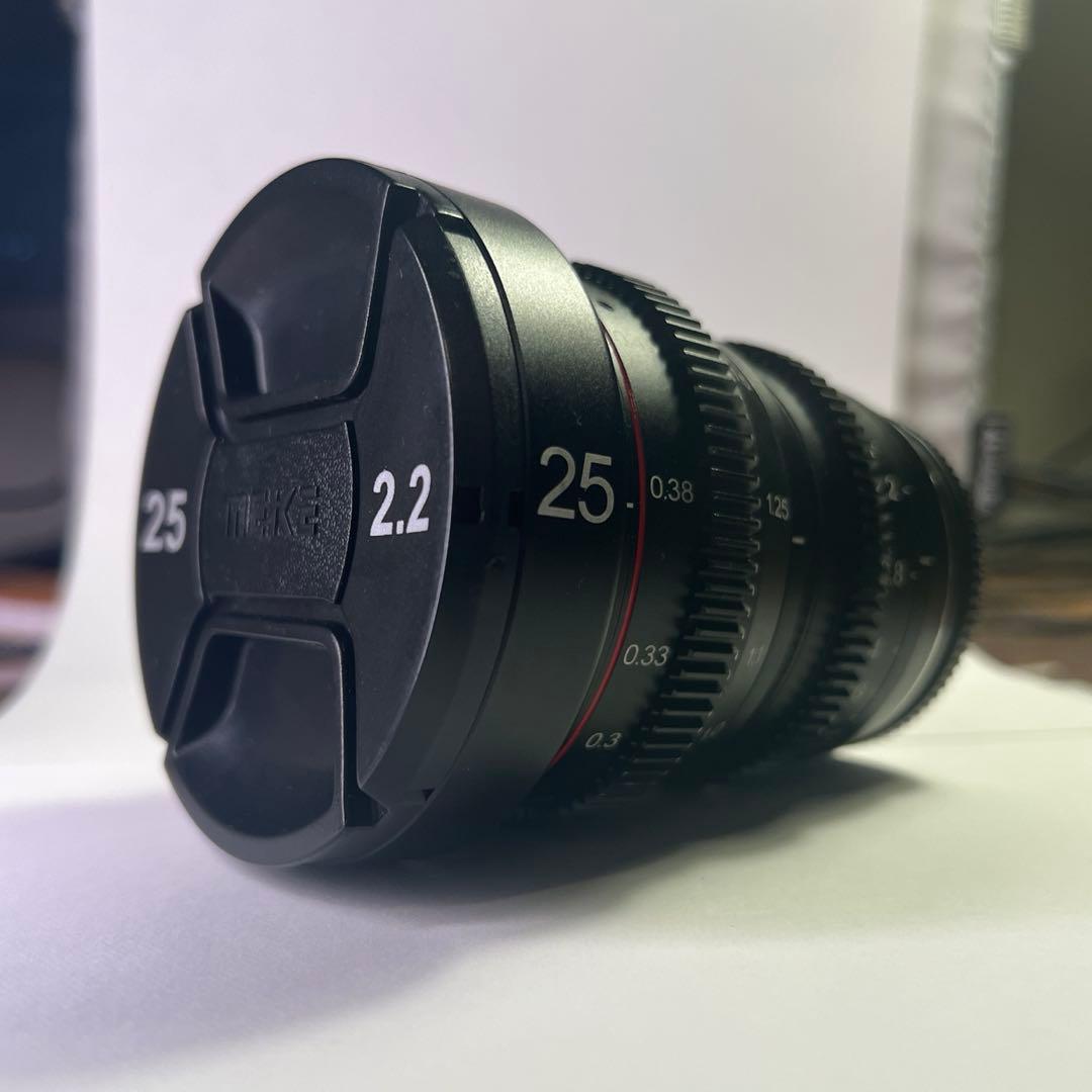 レンズ(単焦点) MEIKE 25mm T2.2 MFT