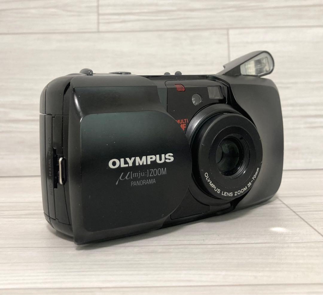 『動作確認済み』OLYMPUS μ 【mju】ZOOM フィルムカメラ