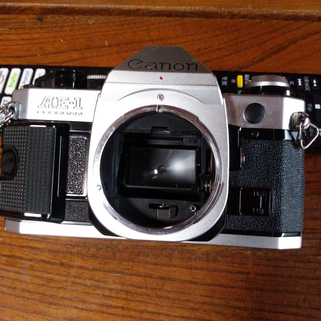 キャノン AE-1プログラム ズームレンズ付き ジャンク商品で