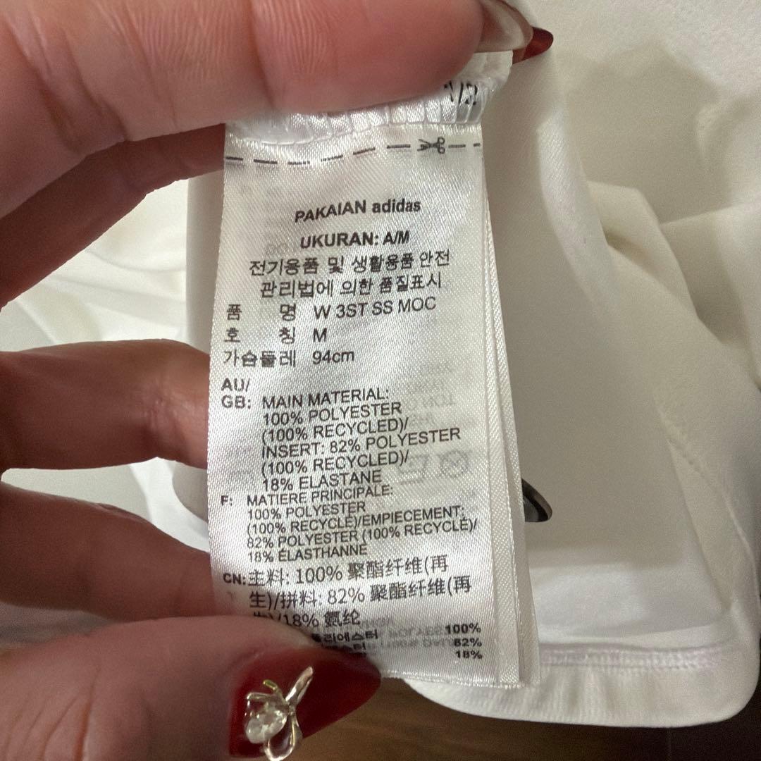 【即発送】adidas golf ウェア上下セット　白　L