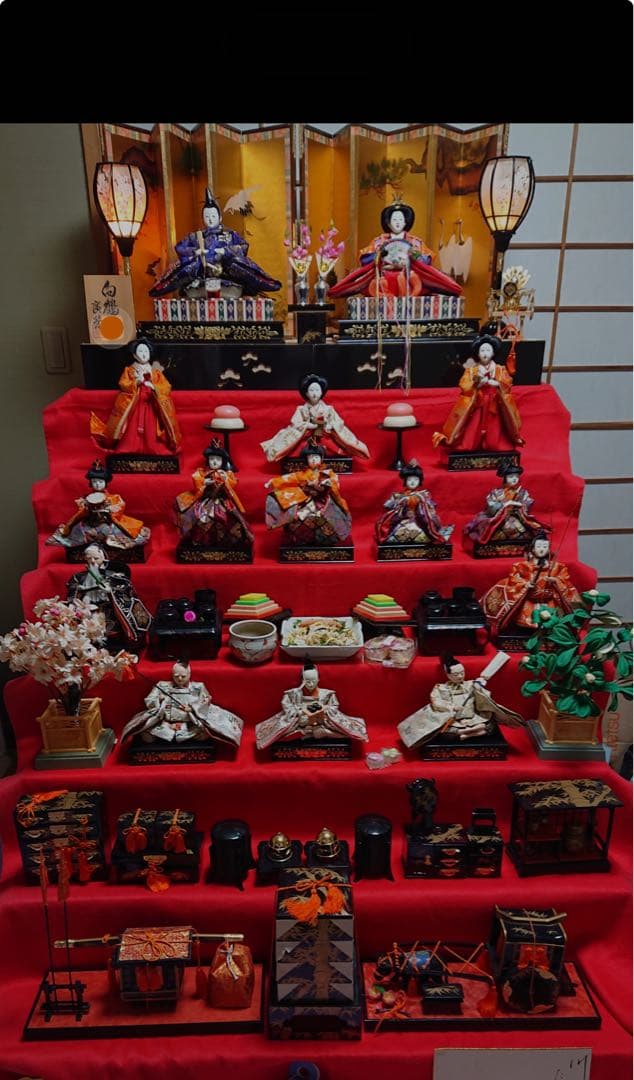 お雛様　雛人形　七段飾り