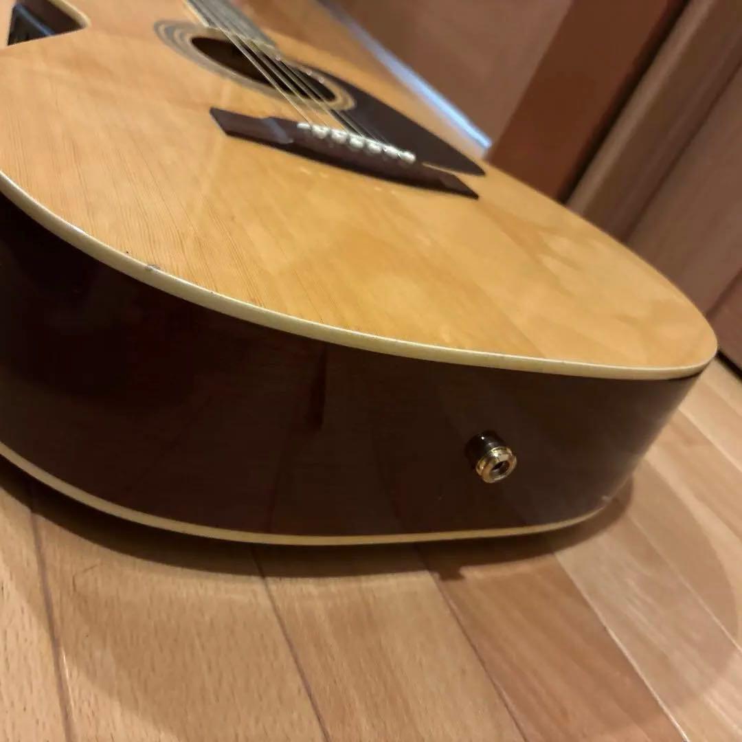 希少 Takamine エアコギター ゴールドパーツ仕様 新品弦張替済