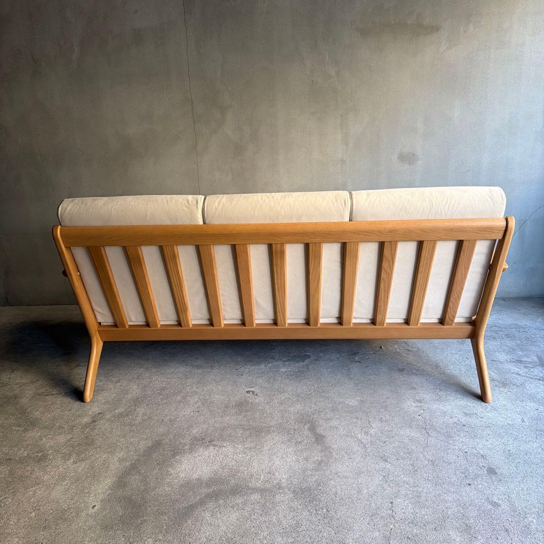 未使用品　浜本工芸　3Pソファ