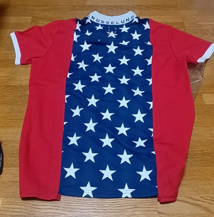 RUSSELUN セットアップ　ポロシャツ　サンバイザーのセットアップ！サイズ4