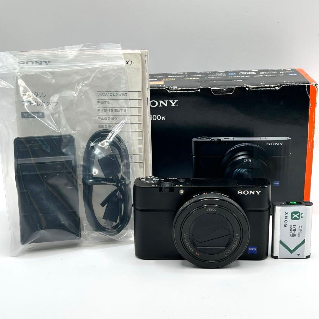 【箱付き】 SONY ソニー cyber-shot DSC-RX100M4