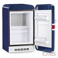 SMEG社製　冷蔵庫　ユニオンジャック　100Ｖ　FAB5URUJ（右ヒンジ）