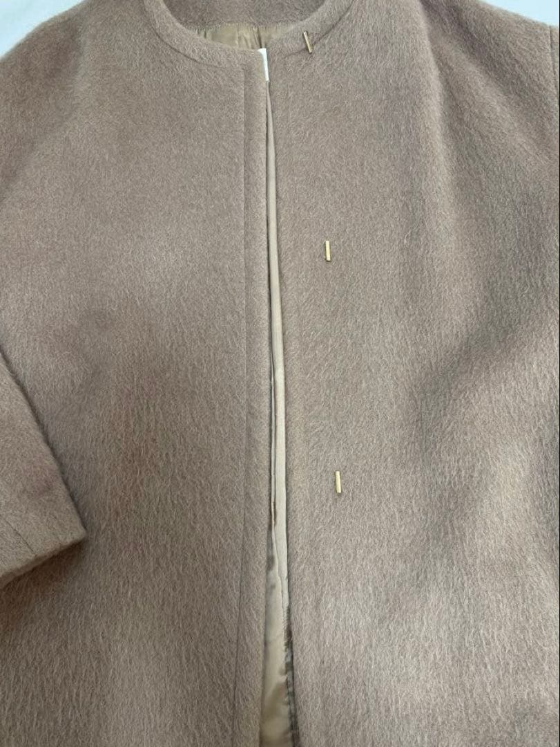 IENA　モヘアシャギーハーフコート　38 アウター　イエナ