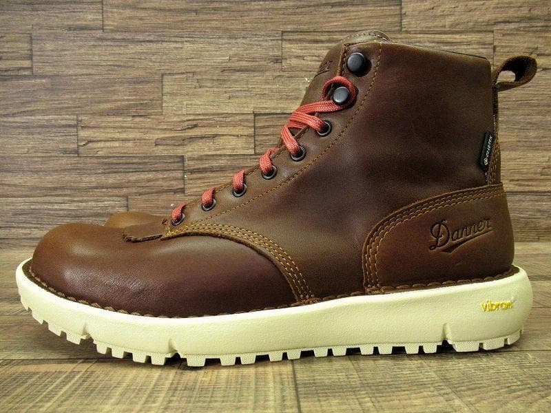新品 ダナー ロガー 917 ゴアテックス レザー ブーツ 茶 26.5 ②