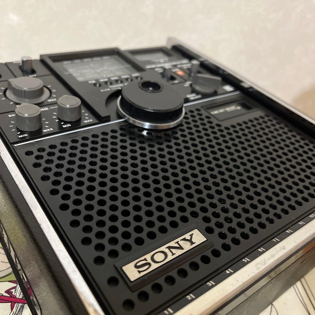 動作美品！●SONY　スカイセンサ－　ICF5800　●昭和のBCL傑作機！