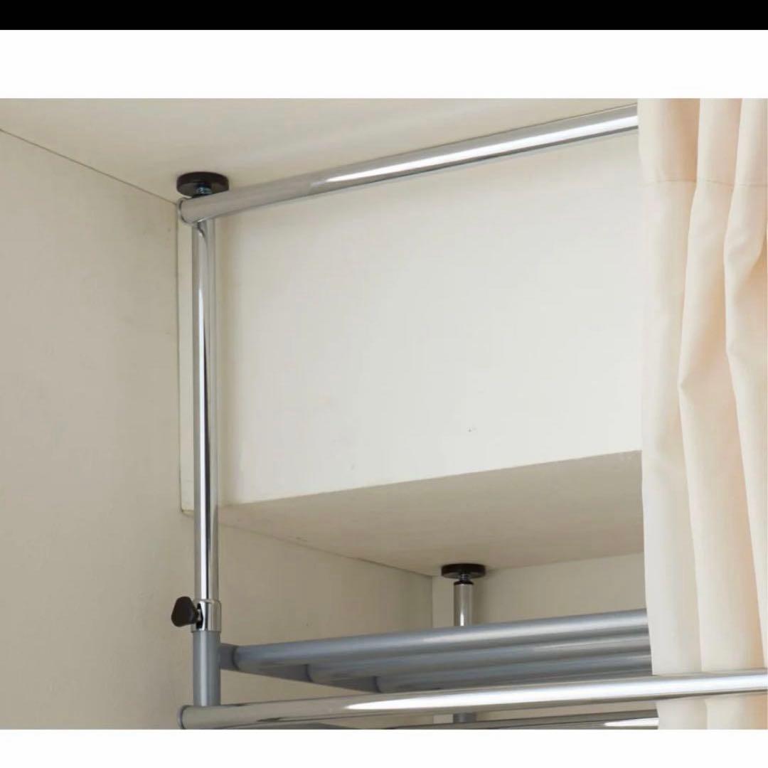 ハンガーラック 3段階可動 スチール製