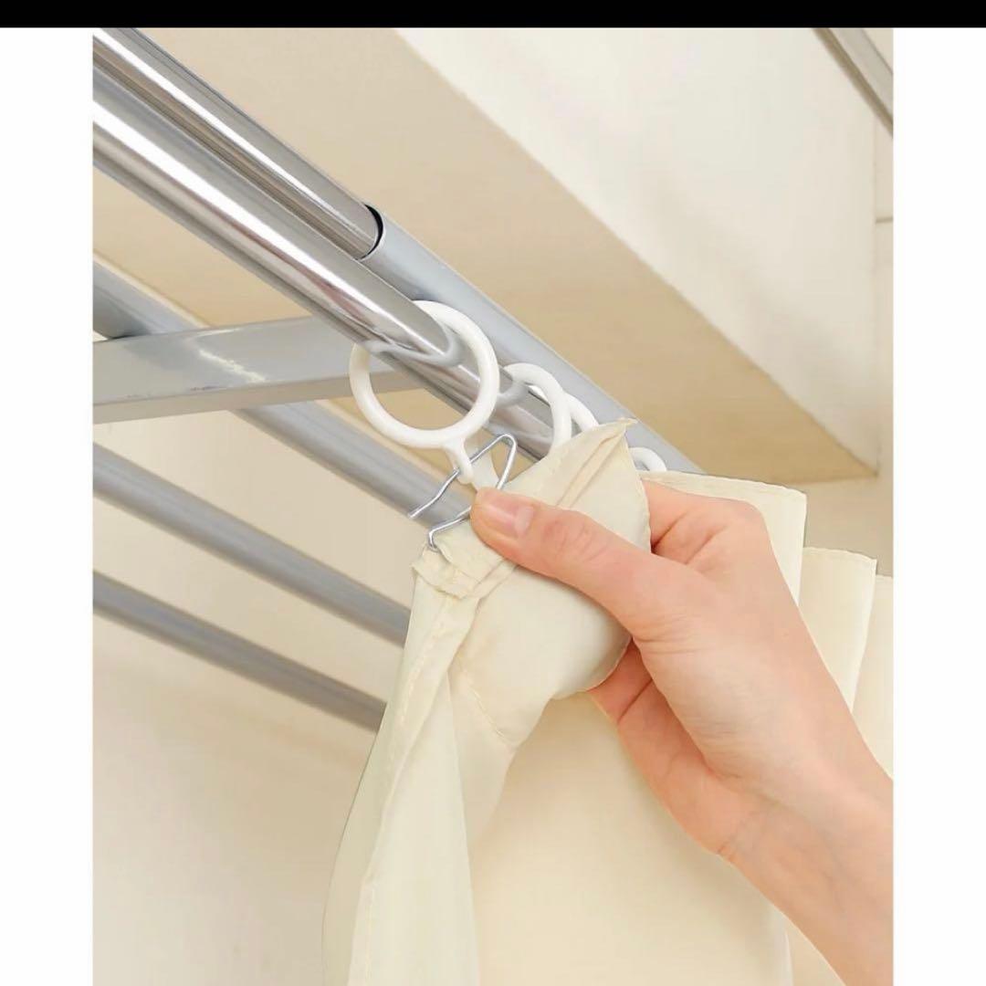 ハンガーラック 3段階可動 スチール製