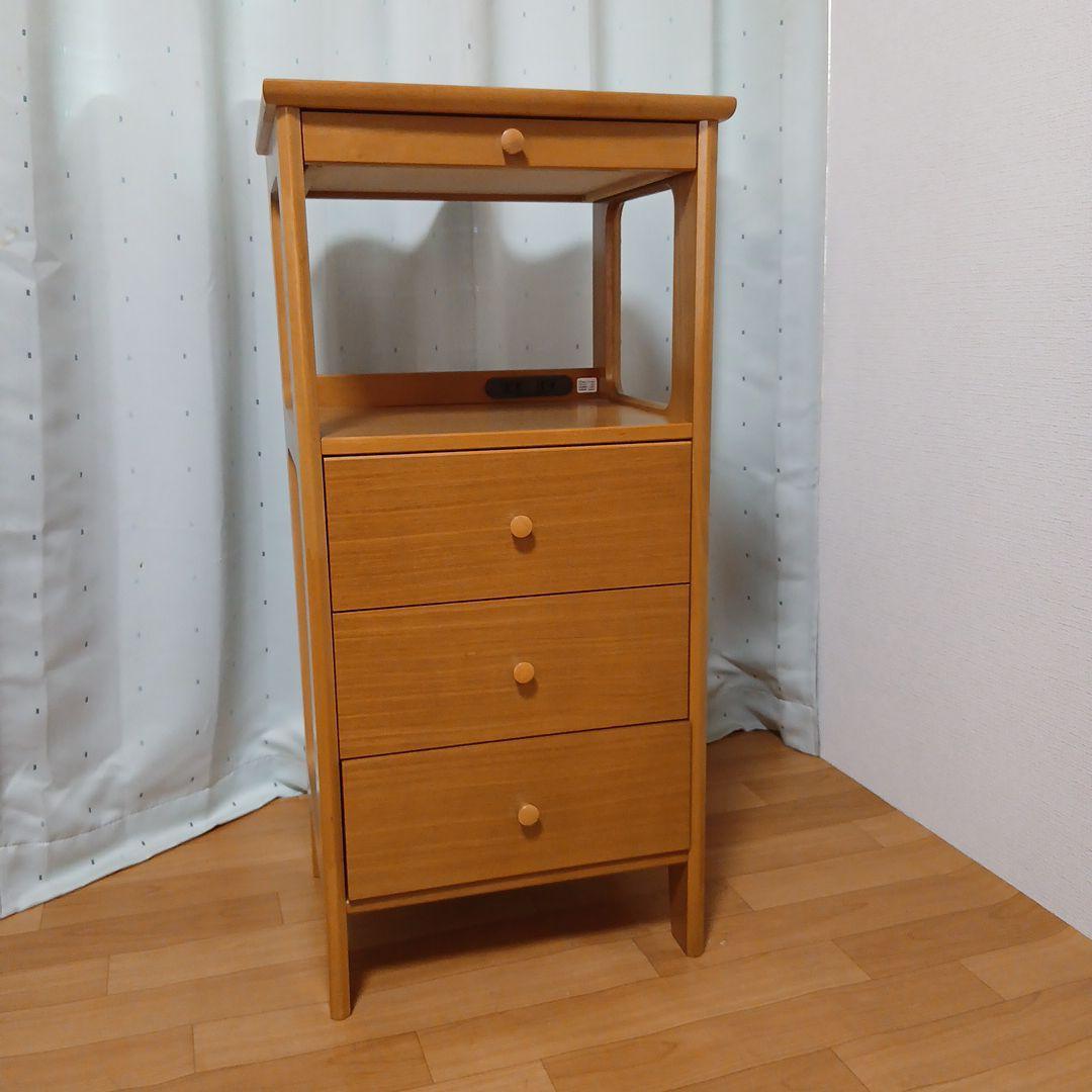 【美品】カリモク 　電話台　リビングボード 　サイドキャビネット/サイドボード