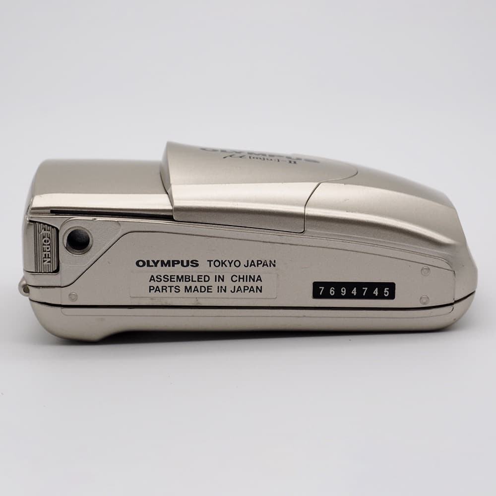 訳あり・実写確認済　オリンパス OLYMPUS μ[mju:]-II ミューツー