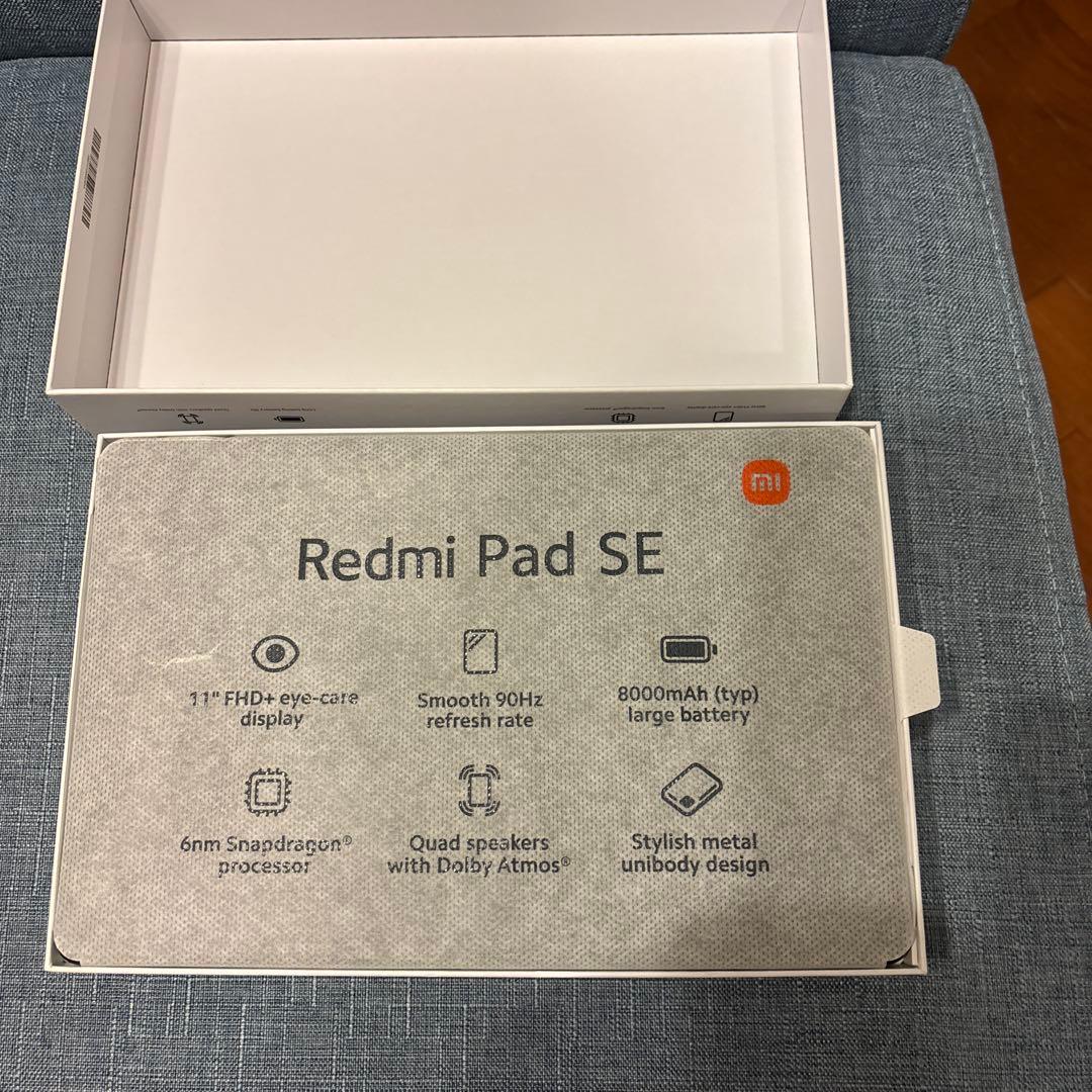 Androidタブレット本体 Xiaomi Redmi Pad SE 6GB RAM 128GB ROM