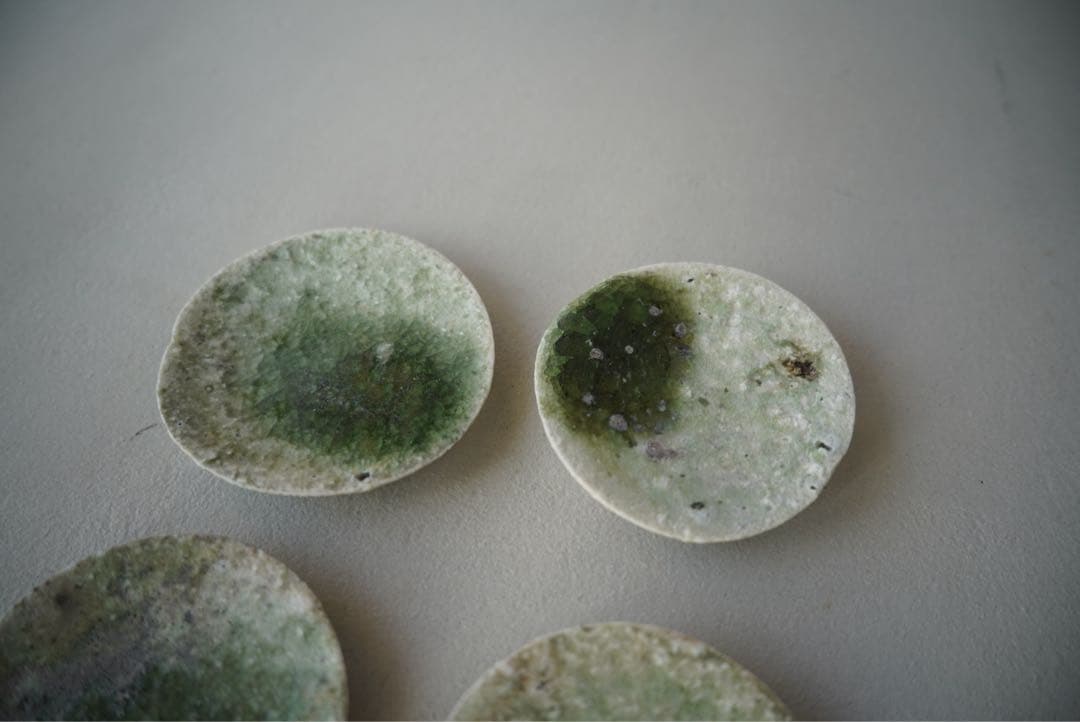 辻村唯 自然釉 豆皿 小皿 辻村史朗 辻村塊