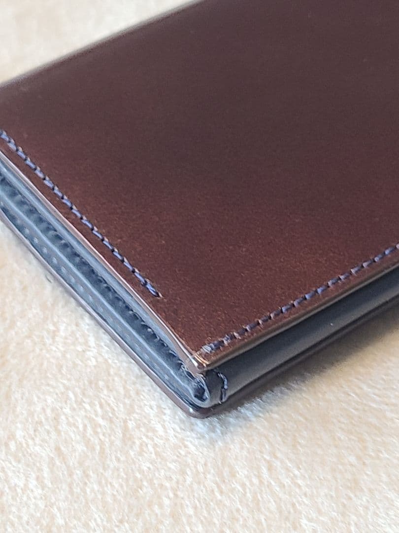 新品未使用ポールスミス PaulSmithコードバン名刺入れ 濃茶 最上級 希少