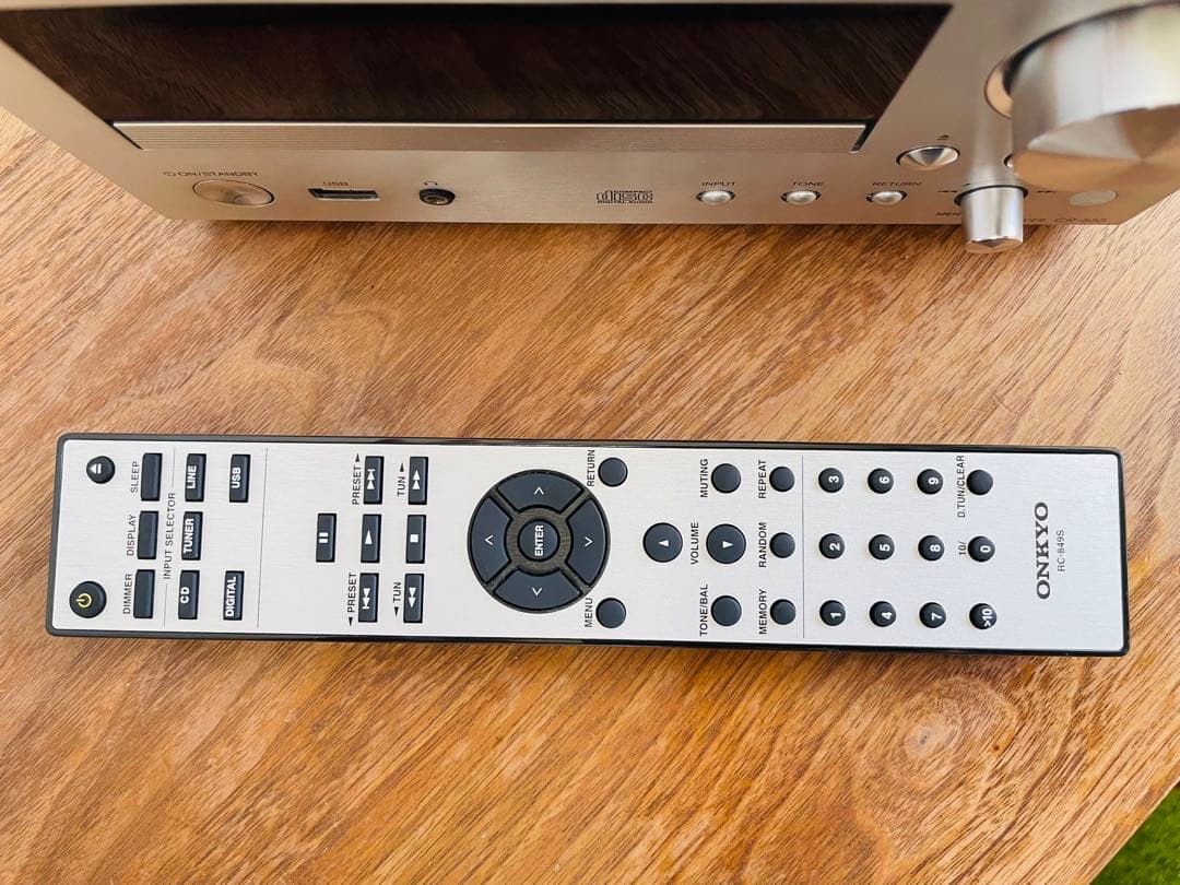 ONKYO CR-555 スピーカー・リモコン・説明書付