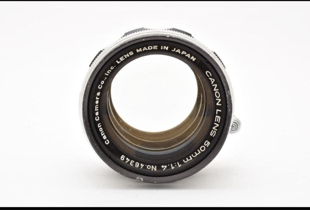 レンズ(単焦点) Canon 50mm F1.4 L39