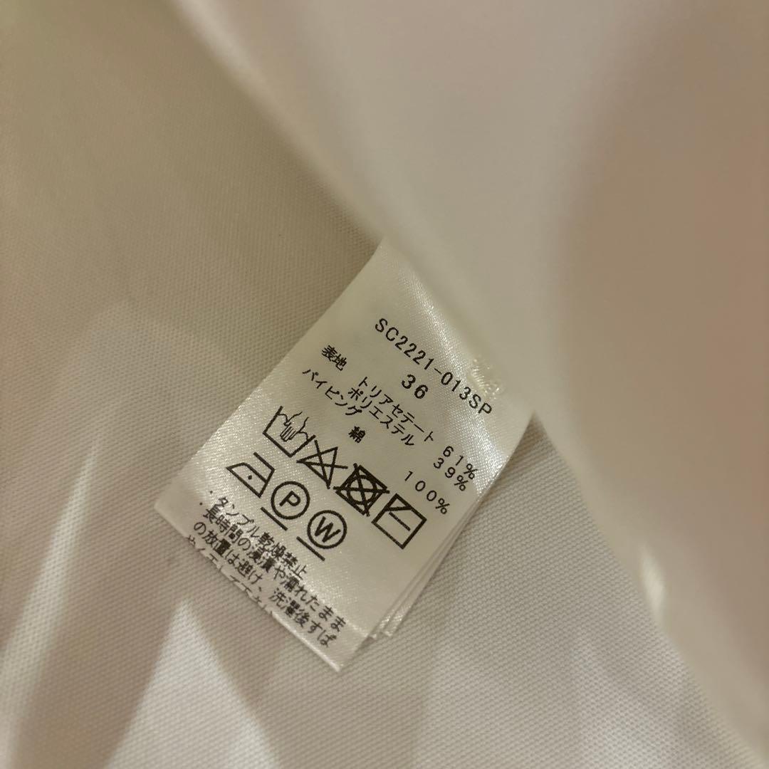 yori リボンカフスブラウス