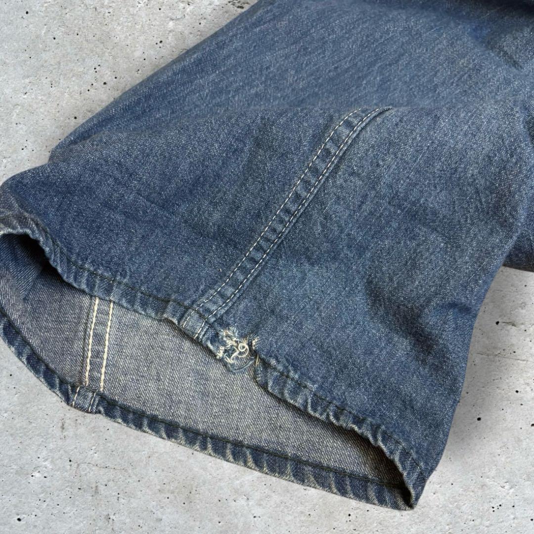 ビンテージ　CARTER’S 　ガチャポケ　耳付　デニム　オーバーオール