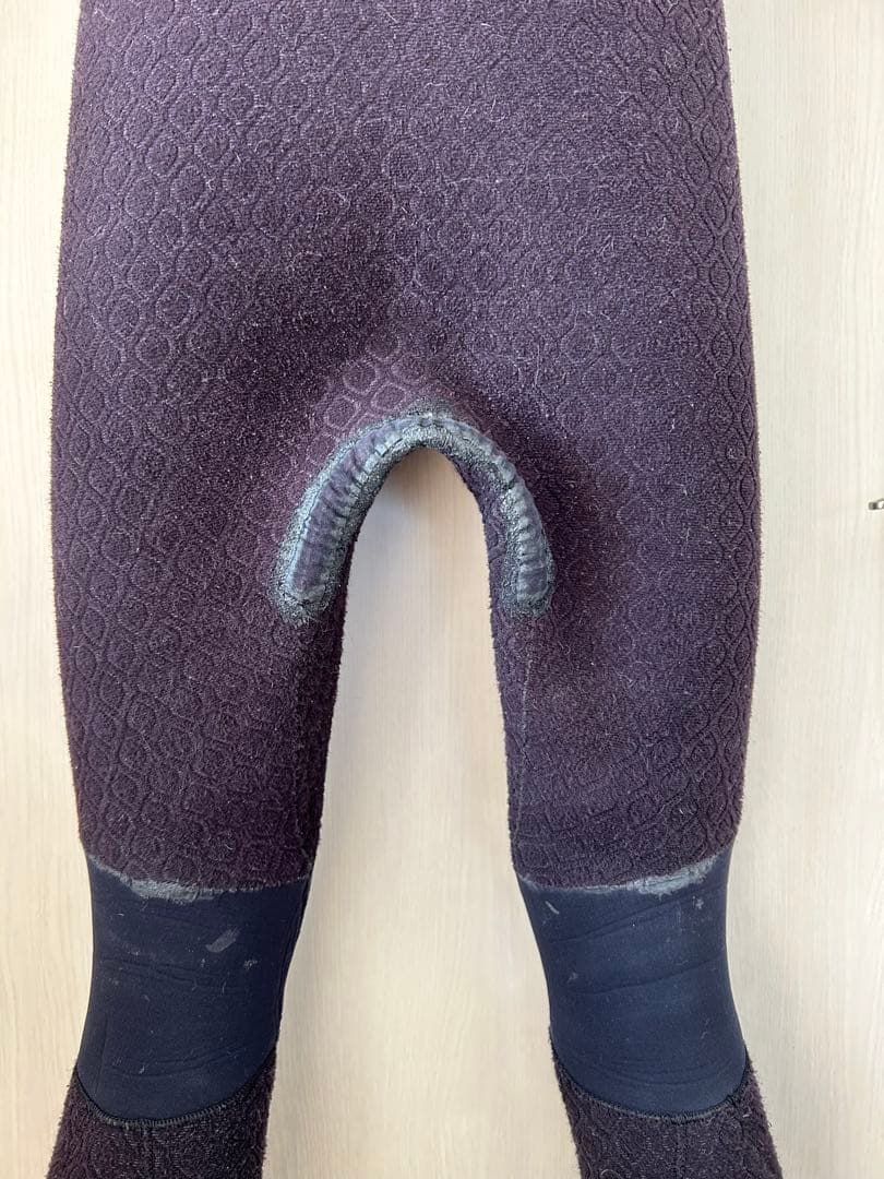 RASH ウェットスーツ　セミドライ　ML ラバー柔らか　オールブラック　激シブ