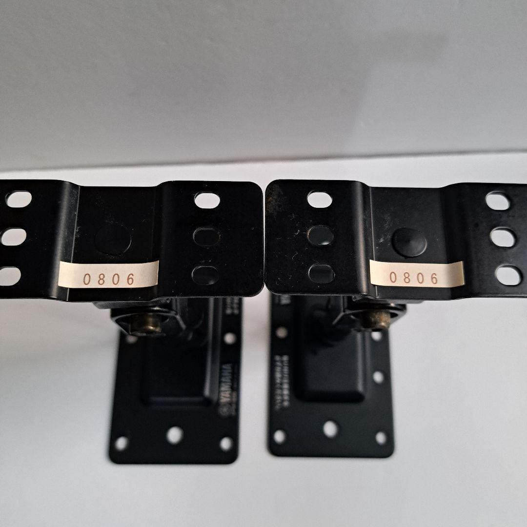 YAMAHA SPM-50S スピーカーブラケット 2個セット 廃盤 サビ少なめ