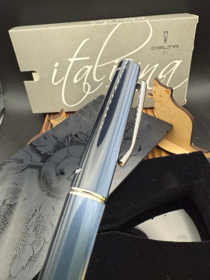 DELTA ボールペン イタリアーナ ブルー