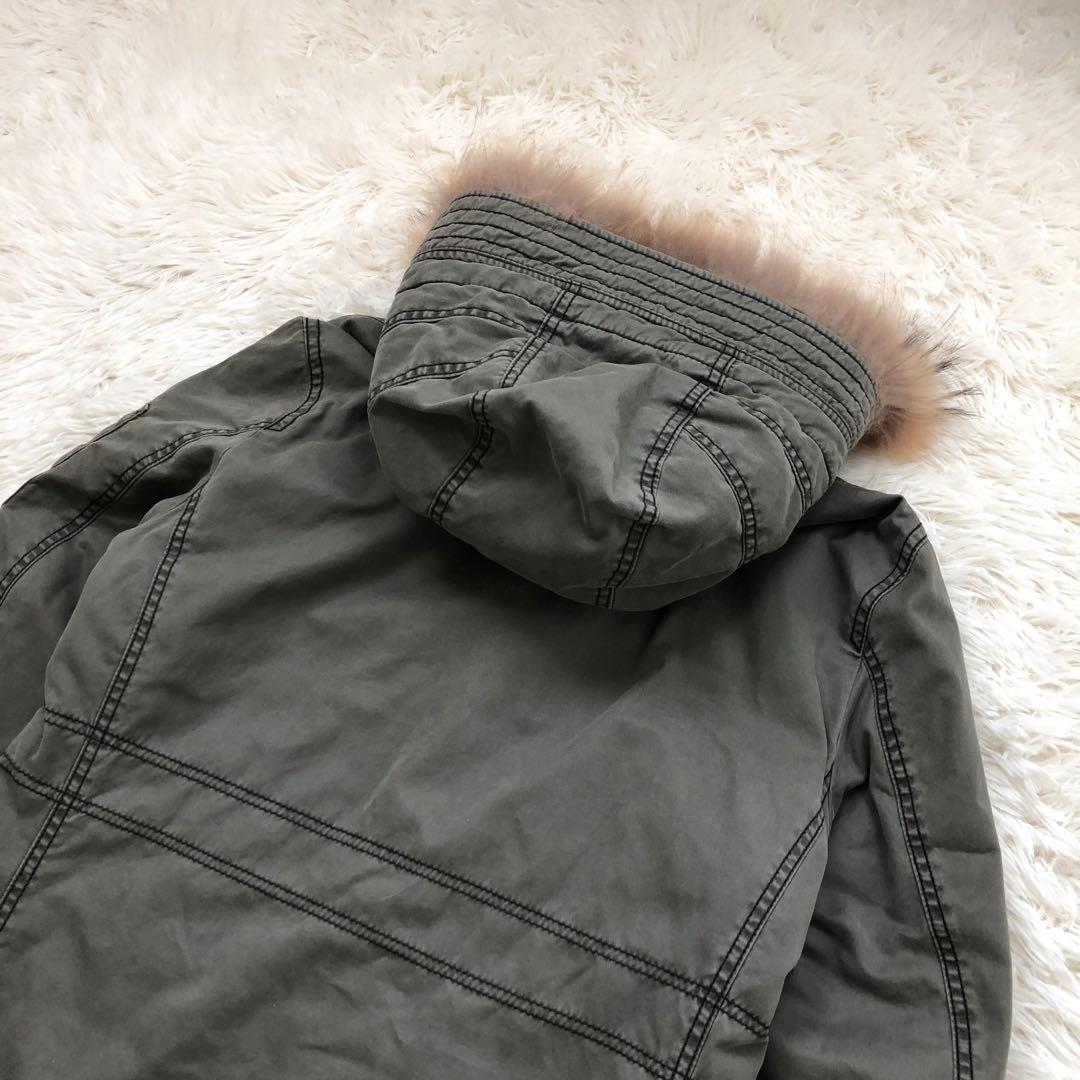 激レアモデル　L バーバリーブラックレーベル ミリタリーモッズコート　3way