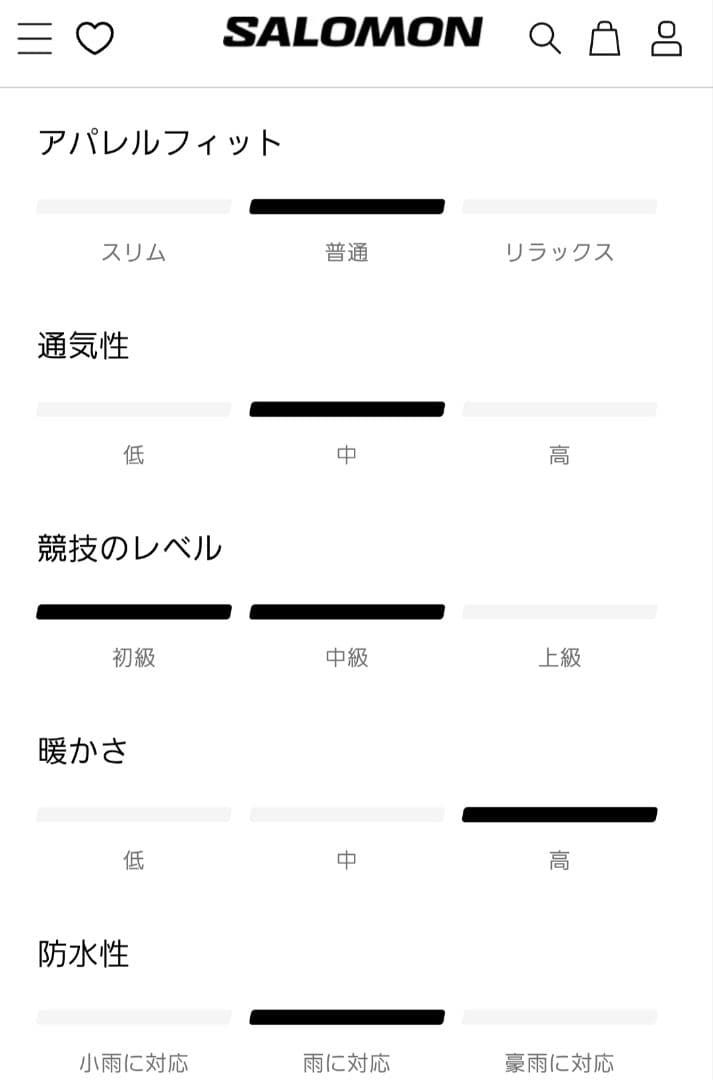 SALOMON 25-26レディース　スキーウェア Lサイズ　最終値下げ