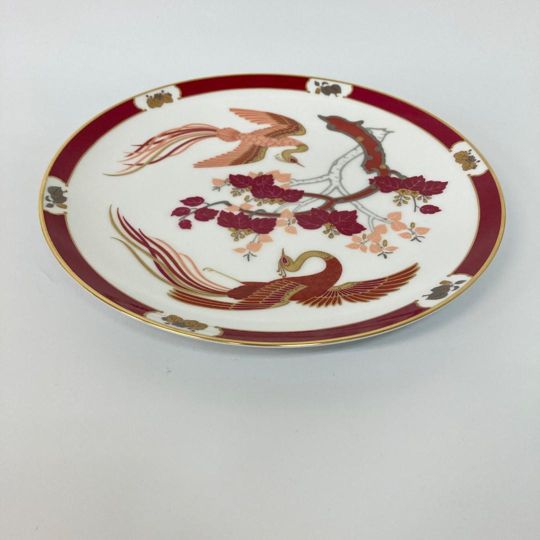 【新品】大倉陶園 オオクラトウエン「比翼連理」限定版飾皿【K1166】