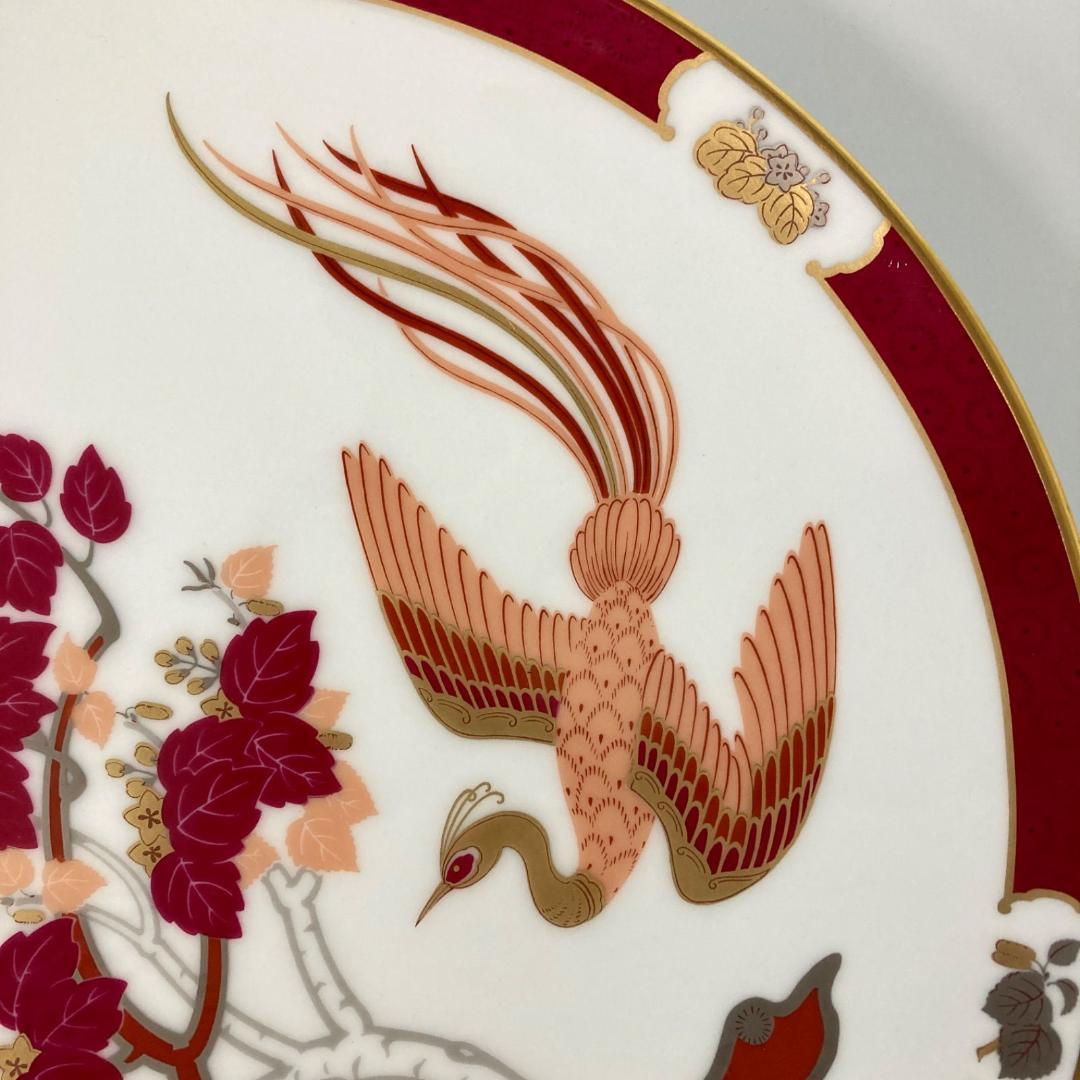 【新品】大倉陶園 オオクラトウエン「比翼連理」限定版飾皿【K1166】