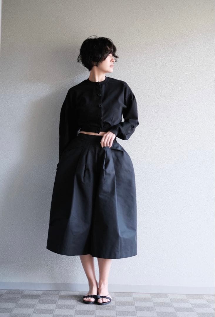 Nala Dress Pants ナラ　ドレスパンツ　ブラック