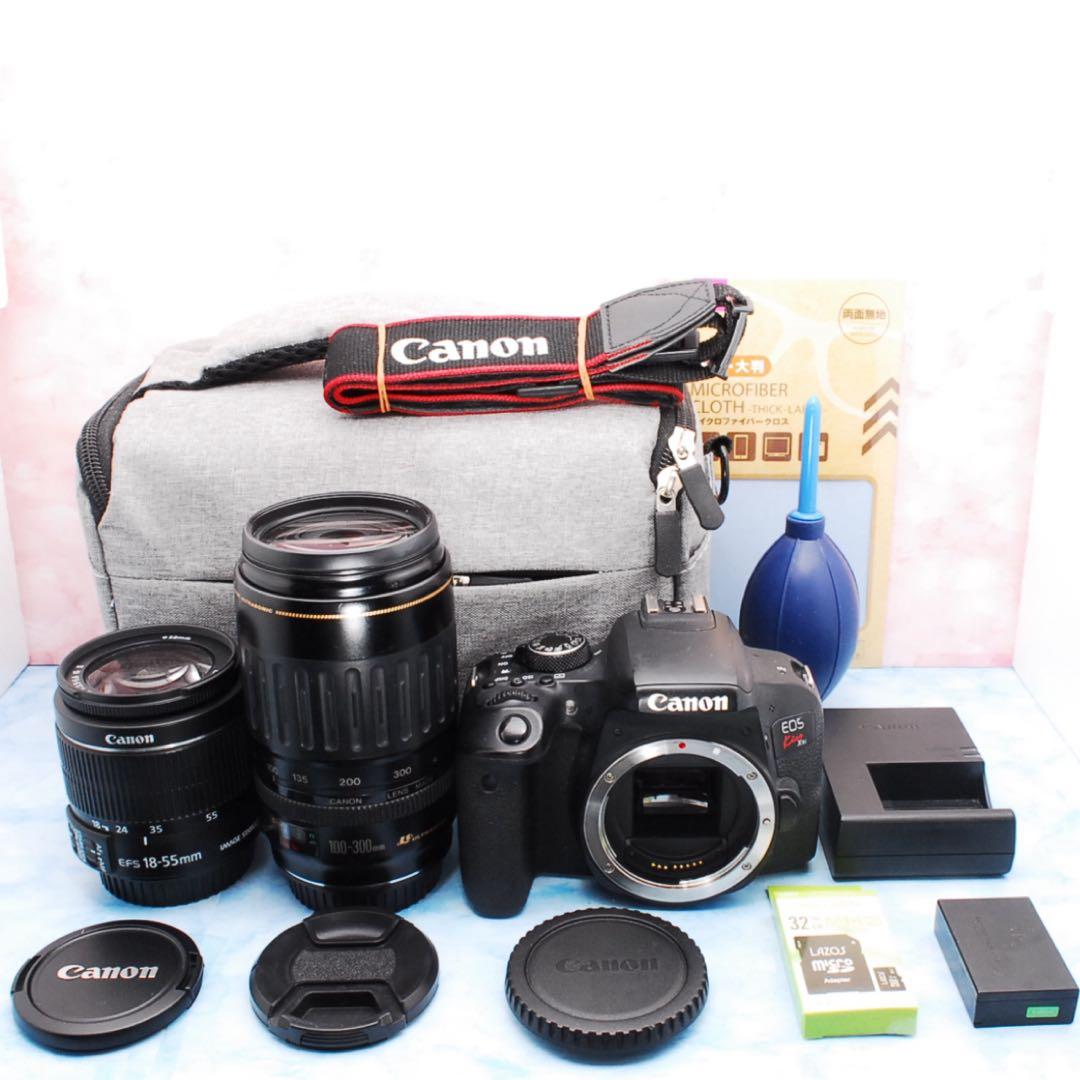 Canon Kiss X9i★手ぶれ補正＆超望遠★一眼レフカメラ★バッグ付