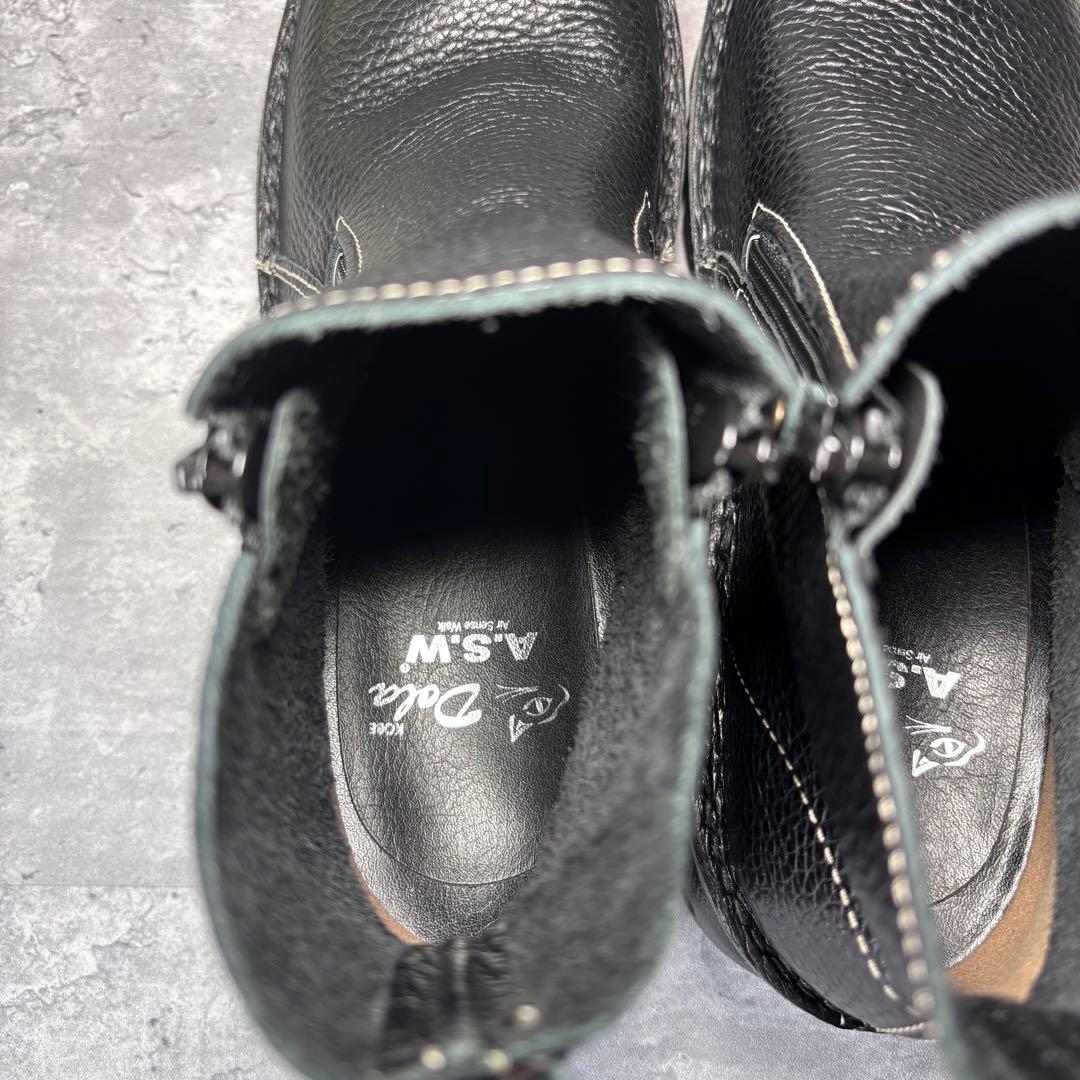 【新品】Dola A.S.W ドラ エアセンスウォーク　ブーツ　軽量　本革　23