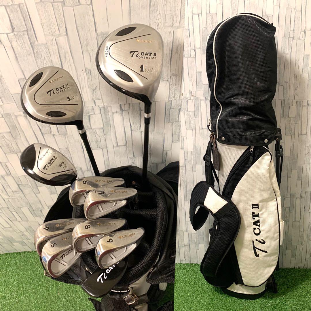 Cougar Ti CAT II 初心者おすすめメンズゴルフクラブセット
