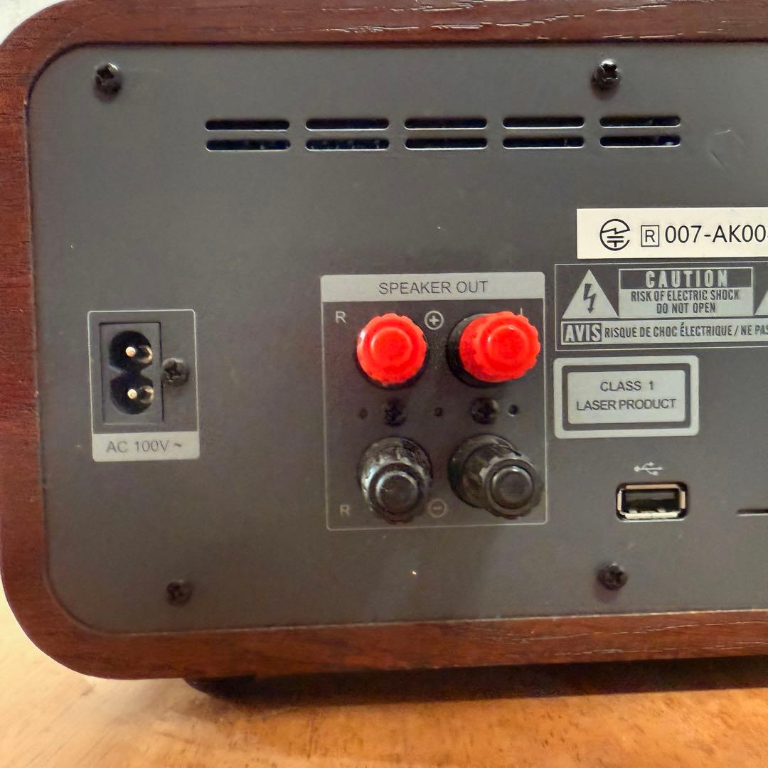 ● 美品 SANSUI CDステレオシステム SMC-300BT