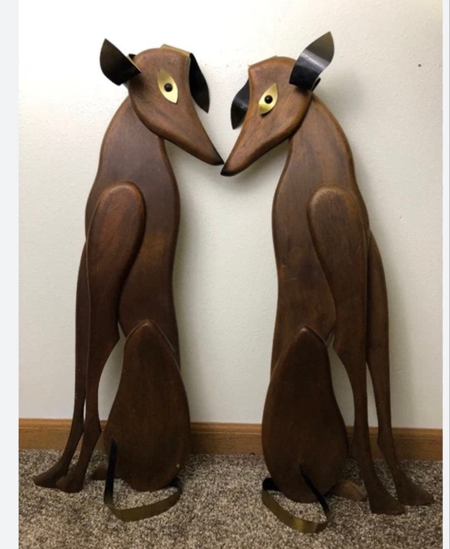 ミッドセンチュリー ウォールデコ 壁掛け セット