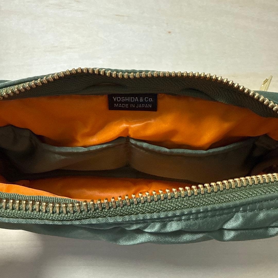 バッグ PORTER / TANKER POUCH Sage green
