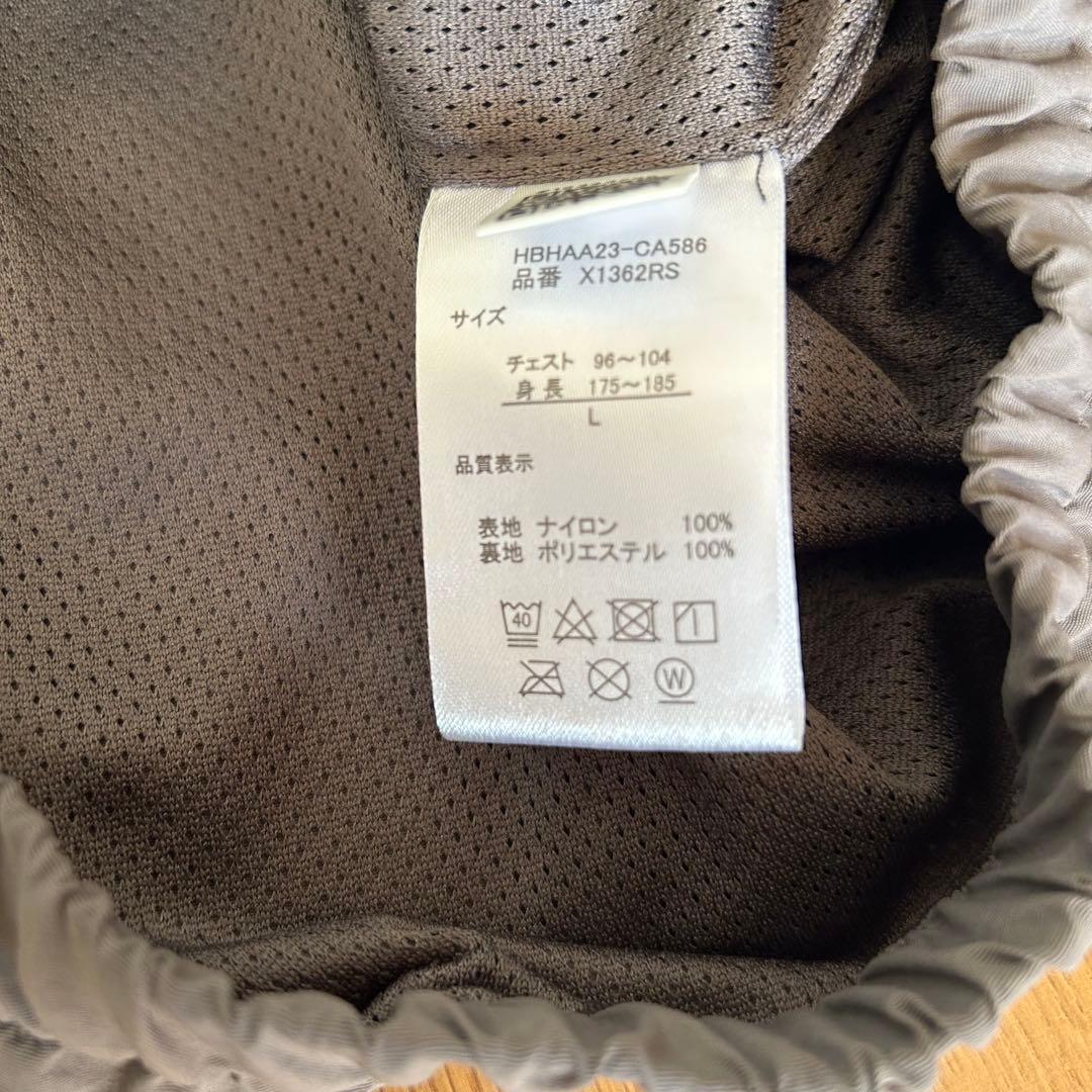 リーボックナイロン　セットアップ　グレーＬサイズ