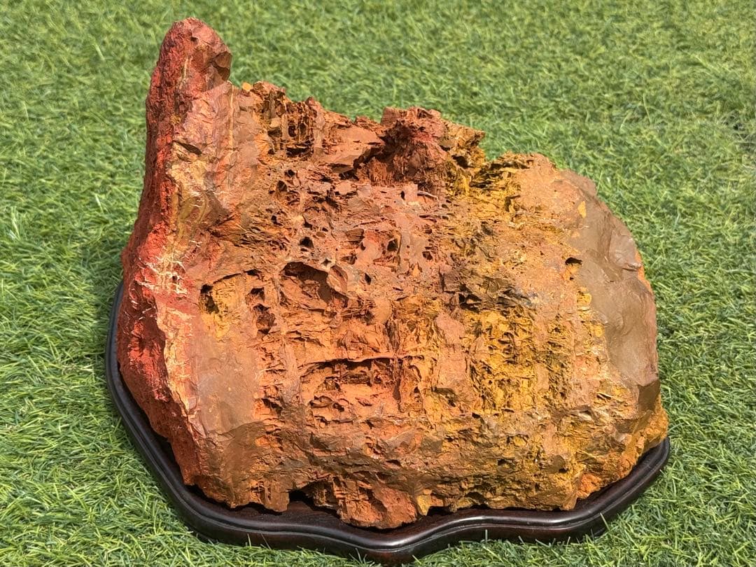 15kg 佐渡赤玉石 赤玉 赤玉石 糸掛 赤石 天然石 水石 鑑賞石 天然石