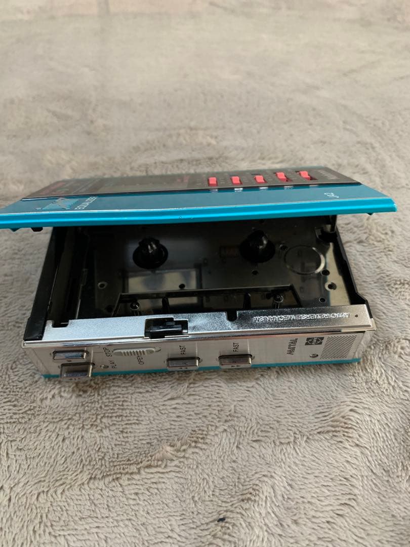 (ジャンク品) National JA2 カセットプレーヤー