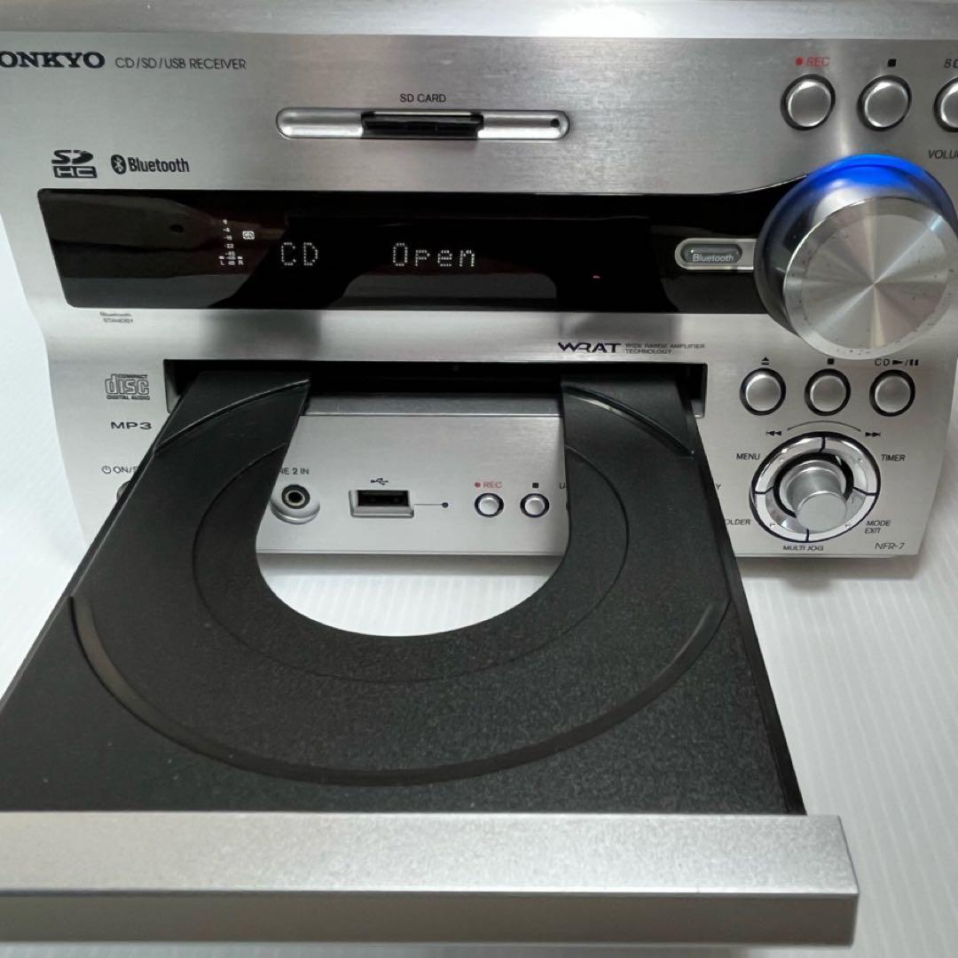 ONKYO CD/USBレシーバー NFR-7 中古品 Bluetoothは不可