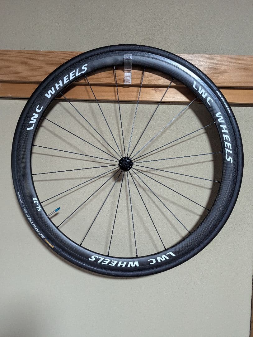 LWC WHEELS SL38 チューブラー　ホイール　軽量　ロードバイク