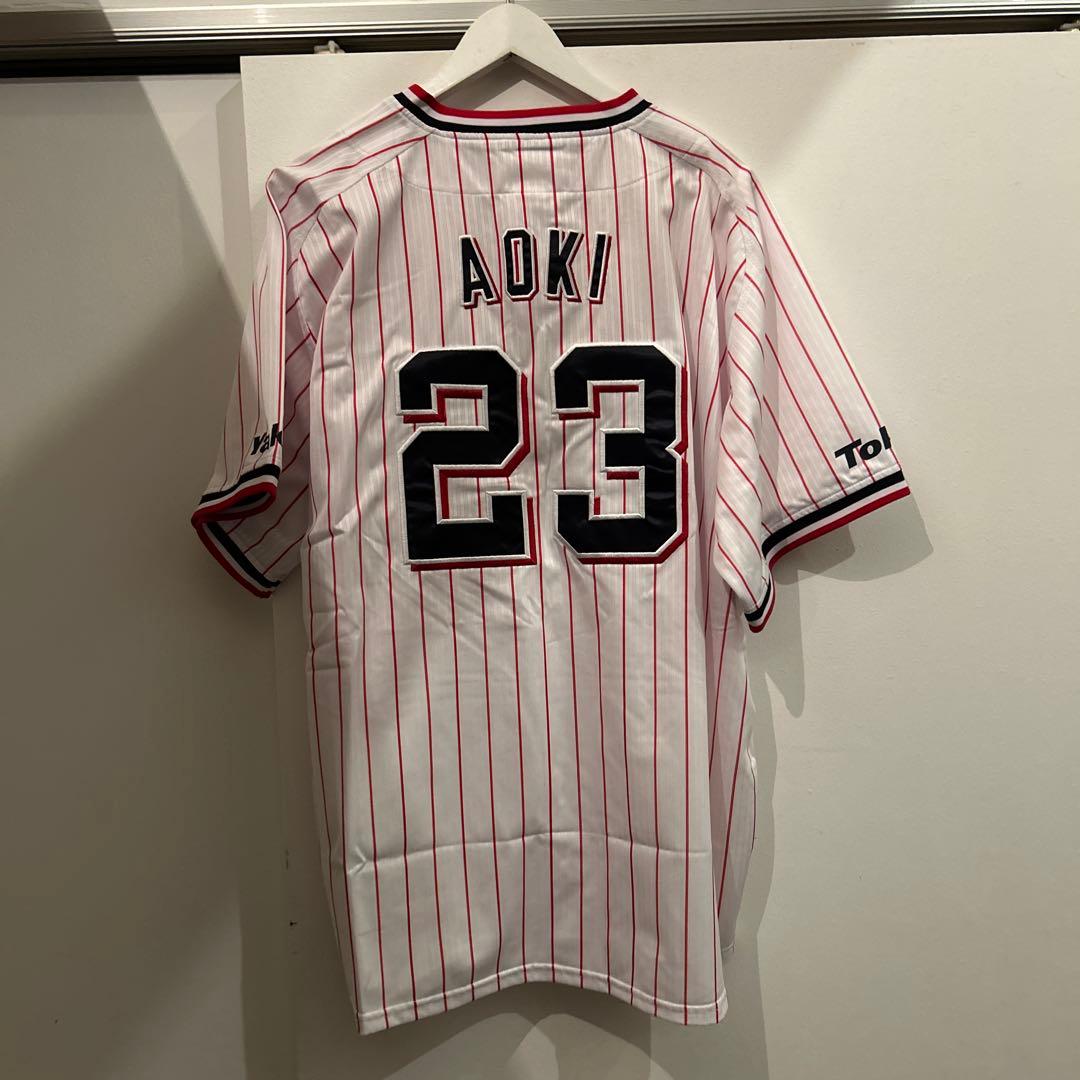 【新品タグ付き】東京ヤクルトスワローズ　青木宣親　オーセンティックユニホーム