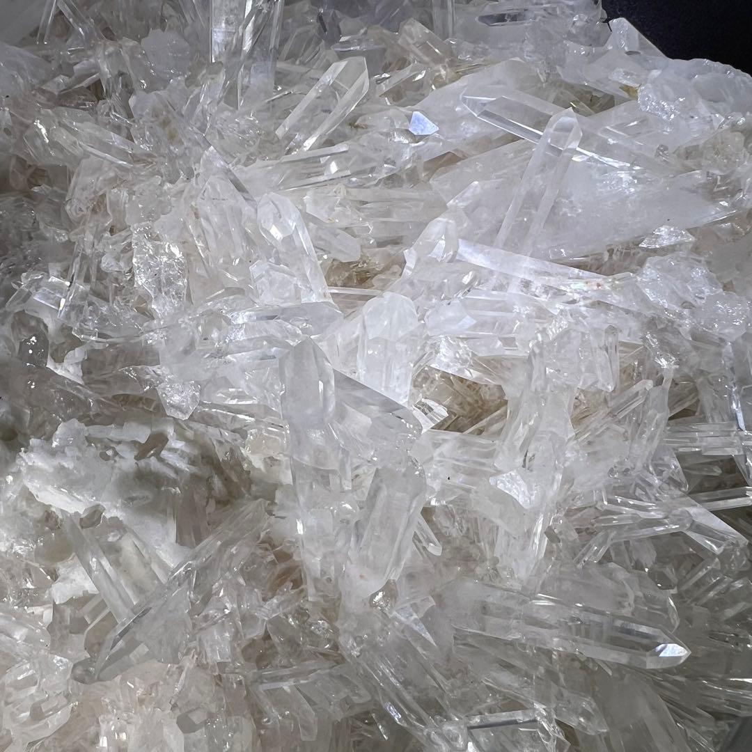 ‪☆想像絶する☆究極の煌めき 極上別格品‪☆☆レインボー 水晶クラスター 天然石