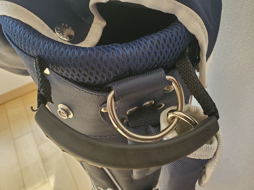 【美品】FIDRA スタンドキャディバッグ レディース アーガイル柄♡フィドラ